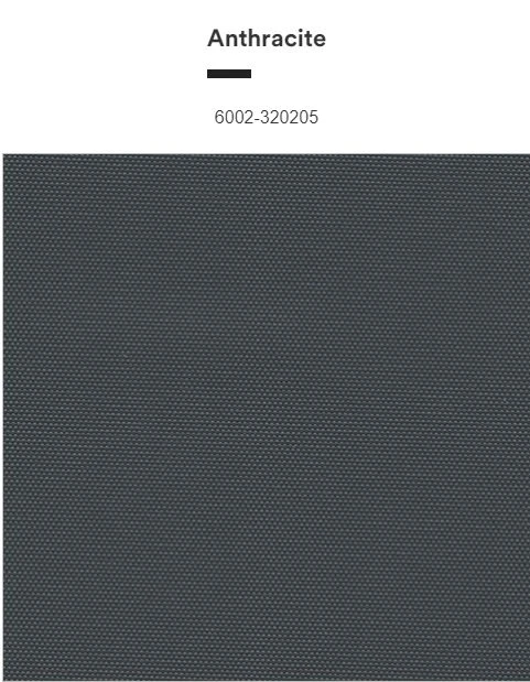 Verandazeil Overkapping Wand Antraciet - Lengte 250 cm - Afbeelding 3